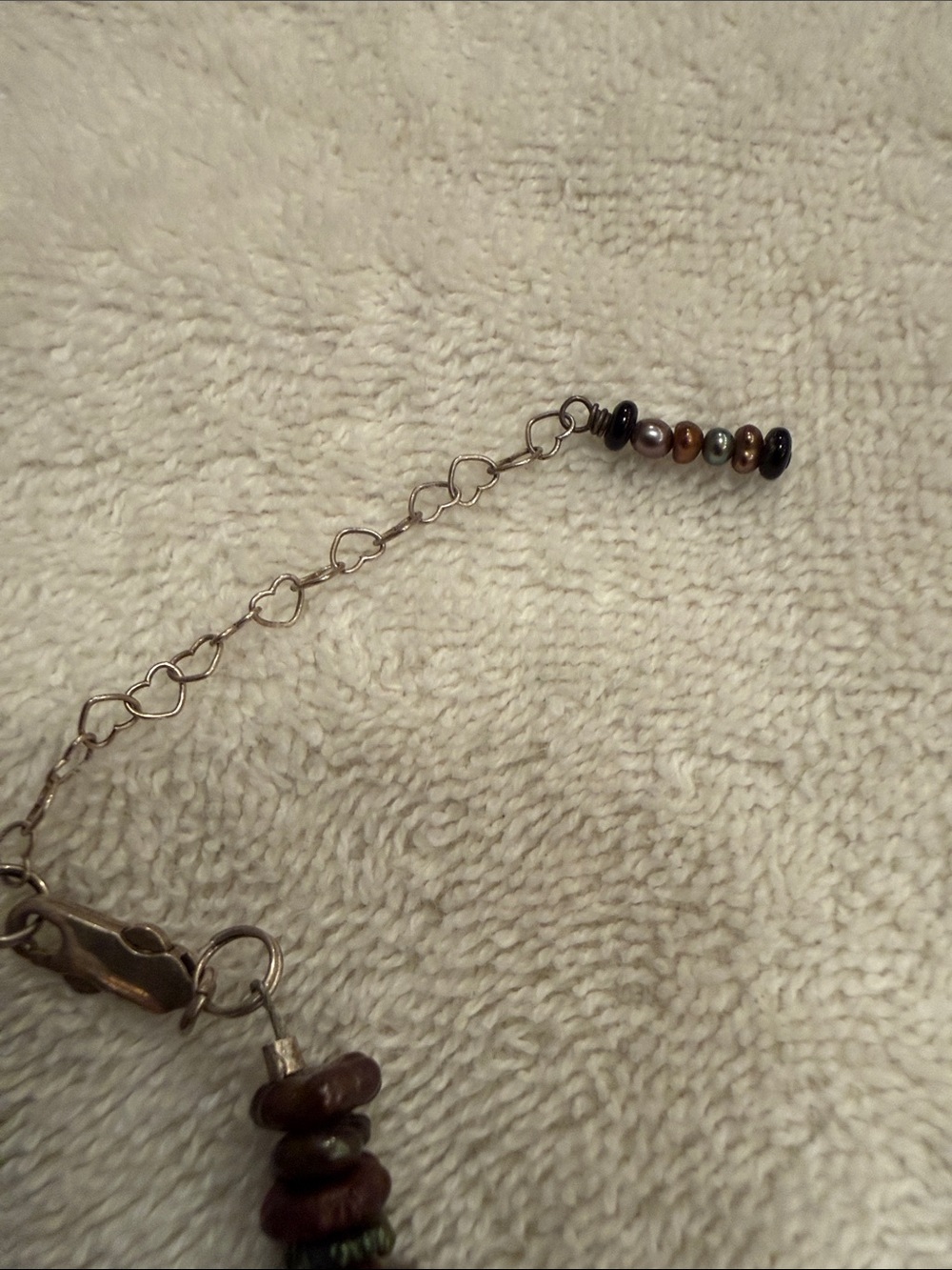 Handcrafted Genuine Multi-Color Tourmaline Bead Necklace - Picture 4 of 4